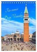 Cover-Bild zum Titel 'Für immer Dein Venedig (Tischkalender 2026 DIN A5 hoch), CALVENDO Monatskalender' von 'Marion Meyer - Stimmungsbilder1'