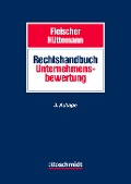 Cover-Bild zum Titel 'Rechtshandbuch Unternehmensbewertung' von ''