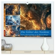 Cover-Bild zum Titel 'Die Götter des Nordens (hochwertiger Premium Wandkalender 2026 DIN A2 quer), Kunstdruck in Hochglanz' von 'Steffen Gierok-Latniak'
