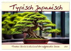Cover-Bild zum Titel 'Typisch Japanisch (Wandkalender 2026 DIN A3 quer), CALVENDO Monatskalender' von 'Claudia Kleemann'