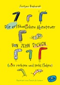 Cover-Bild zum Titel 'Die erstaunlichen Abenteuer von zehn Socken (vier rechten und sechs linken) (Bd. 1)' von 'Justyna Bednarek'