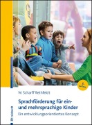 Cover-Bild zum Titel 'Sprachförderung für ein- und mehrsprachige Kinder' von 'Wiebke Scharff Rethfeldt'