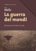 Cover-Bild zum Titel 'La guerra dei mondi' von 'Herbert George Wells'
