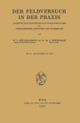 Cover-Bild zum Titel 'Der Feldversuch in der Praxis' von 'E. Feichtinger, E. Möller-Arnold'
