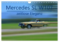 Cover-Bild zum Titel 'Mercedes SL W107 - zeitlose Eleganz (Wandkalender 2026 DIN A4 quer), CALVENDO Monatskalender' von 'Ingo Laue'
