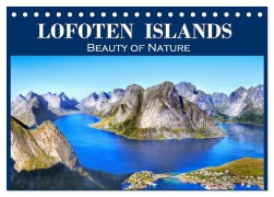 Lofoten Islands, Beauty of Nature (Desk Calendar 2026 DIN A5 landscape), CALVENDO 12 Month DeskCalendar - Helena Bilkova