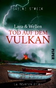 Cover-Bild zum Titel 'Lava und Wellen: Tod auf dem Vulkan' von 'Sabine Strick'
