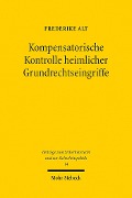 Cover-Bild zum Titel 'Kompensatorische Kontrolle heimlicher Grundrechtseingriffe' von 'Frederike Alt'