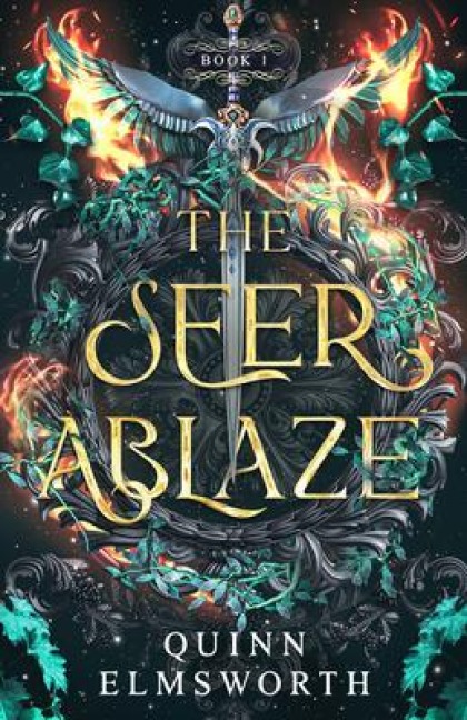 The Seer Ablaze (The Viridian Curse #1) - Quinn Elmsworth
