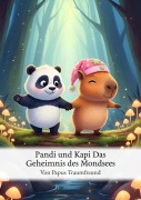 Cover-Bild zum Titel 'Pandi und Kapi Das Geheimnis des Mondsees' von 'Papus Traumfreund'