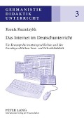 Cover-Bild zum Titel 'Das Internet im Deutschunterricht' von 'Ksenia Kuzminykh'