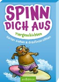 Cover-Bild zum Titel 'Spinn dich aus - Tiergeschichten' von 'Jens Schumacher, Maja ¿Imuni¿'