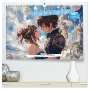 Das Jahr der Liebe: Verliebte Pärchen im Manga-Stil (hochwertiger Premium Wandkalender 2025 DIN A2 quer), Kunstdruck in Hochglanz - Judith Horvath-Ross