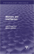 Cover-Bild zum Titel 'Memory and Intelligence (Psychology Revivals)' von 'Jean Piaget, Bärbel Inhelder'