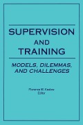 Cover-Bild zum Titel 'Supervision and Training' von 'Florence Kaslow'