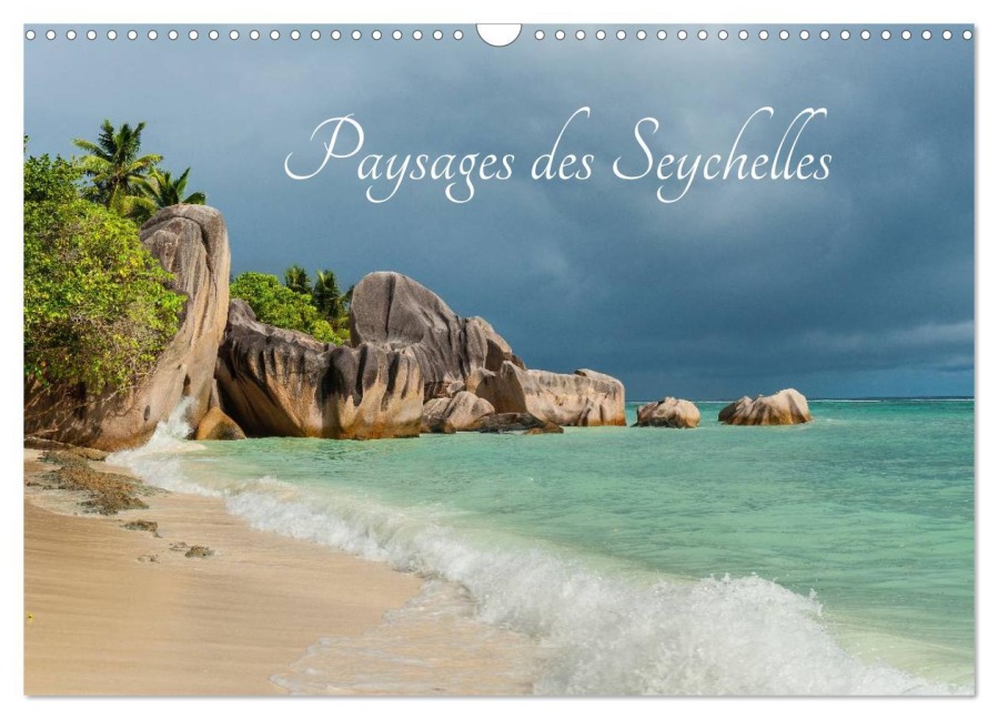 Paysages des Seychelles (Calendrier mural 2026 DIN A3 vertical), CALVENDO calendrier mensuel - Muriel Thomas