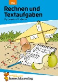 Cover-Bild zum Titel 'Rechnen und Textaufgaben - Gymnasium 6. Klasse, A5- Heft' von 'Susanne Simpson, Tina Wefers'