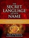 Cover-Bild zum Titel 'The Secret Language of Your Name' von 'Neil Koelmeyer, Ursula Kolecki'