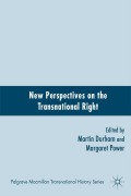 Cover-Bild zum Titel 'New Perspectives on the Transnational Right' von ''