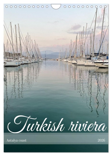 Turkish riviera - Antalya coast (Wall Calendar 2026 DIN A4 portrait), CALVENDO 12 Month Wall Calendar - Polina Kabakova