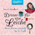 Cover-Bild zum Titel 'Dinner für eine Leiche' von 'Jean G. Goodhind'