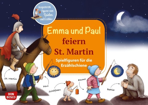 Emma und Paul feiern St. Martin. - Monika Lehner