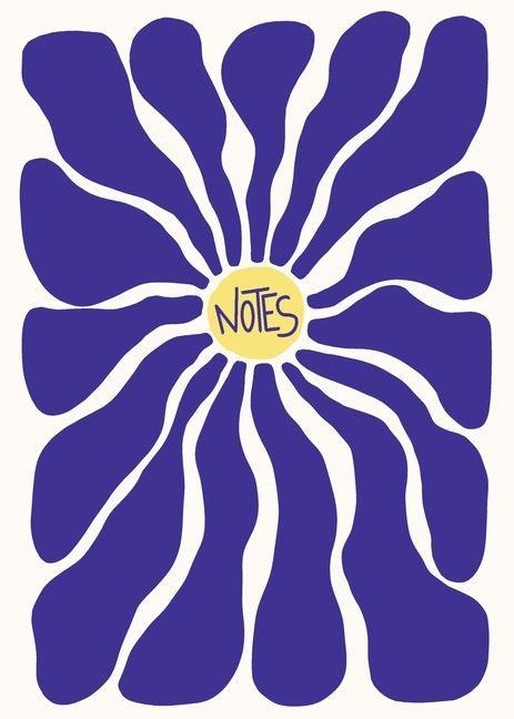 Carnet Fleur bleue - Hello Editions