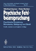 Psychische Fehlbeanspruchung - P. Richter, Winfried Hacker