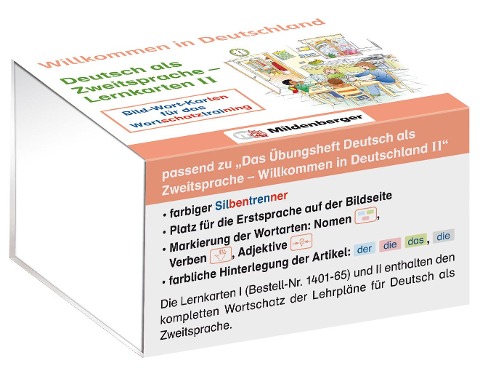 Willkommen in Deutschland - Lernkarten Deutsch als Zweitsprache II - Tina Kresse, Susanne McCafferty