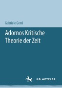 Cover-Bild zum Titel 'Adornos Kritische Theorie der Zeit' von 'Gabriele Geml'