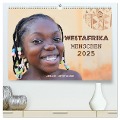 Westafrika Menschen 2025 (hochwertiger Premium Wandkalender 2025 DIN A2 quer), Kunstdruck in Hochglanz - Gabriele Gerner-Haudum