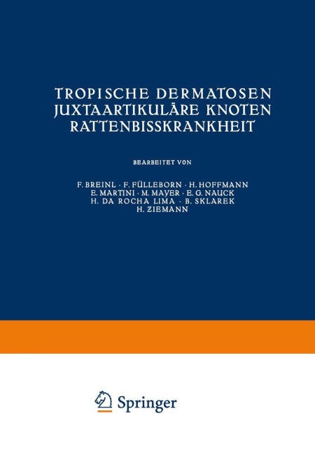 Tropische Dermatosen; juxtaartikuläre Knoten; Rattenbißkrankheit - 