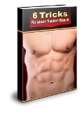 Cover-Bild zum Titel '6 Tricks für einen flachen Bauch' von 'Alexander Oldenburger'