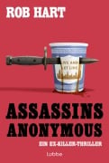 Cover-Bild zum Titel 'Assassins Anonymous' von 'Rob Hart'