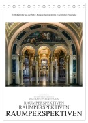 Cover-Bild zum Titel 'Raumperspektiven (Tischkalender 2026 DIN A5 hoch), CALVENDO Monatskalender' von 'Alexander Bartek'