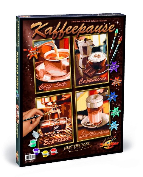 Schipper Malen nach Zahlen - Kaffeepause  (Quattro) - 