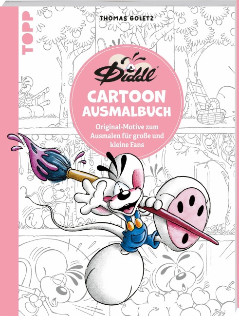 DIDDL - Cartoon Ausmalbuch - Diddl, Thomas Goletz