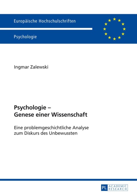 Psychologie - Genese einer Wissenschaft - Ingmar Zalewski