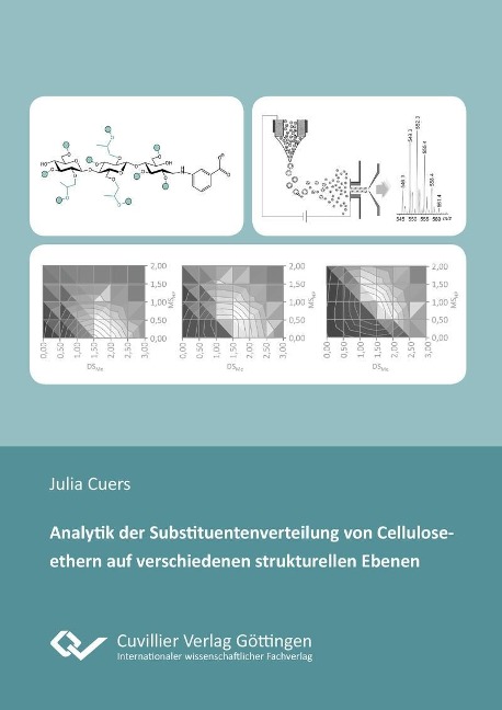 Analytik der Substituentenverteilung von Celluloseethern auf verschiedenen strukturellen Ebenen - 