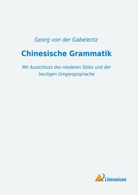 Chinesische Grammatik - 