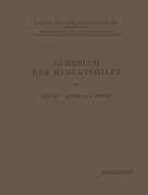 Cover-Bild zum Titel 'Lehrbuch der Geburtshilfe' von 'Rud. Th. V. Jaschke, O. Pankow'