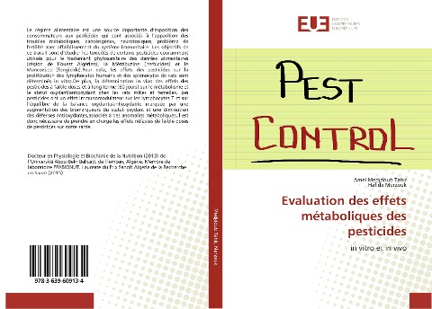 Evaluation des effets métaboliques des pesticides - Amel Medjdoub Tahir, Hafida Merzouk
