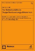 Cover-Bild zum Titel 'Die Betriebsstätte in Doppelbesteuerungsabkommen' von 'Christoph Gradl'