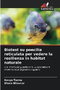 Biotest su poecilia reticulata per vedere la resilienza in habitat naturale - Kavya Tanna, Dhara Bhavsar