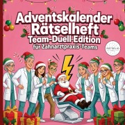 Cover-Bild zum Titel 'Adventskalender-Rätselheft' von 'Rätselio Media'
