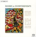 Cover-Bild zum Titel 'Tänze und Divertissements' von 'Stephen Berliner Philharmon. Bläserquintett/Hough'