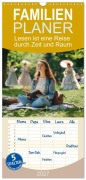 Cover-Bild zum Titel 'Familienplaner 2027 - Lesen ist eine Reise durch Zeit und Raum mit 5 Spalten (Wandkalender, 21 x 45 cm) CALVENDO' von 'Kerstin Waurick'