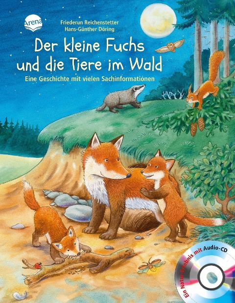 Der kleine Fuchs und die Tiere im Wald - Friederun Reichenstetter