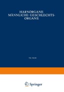 Cover-Bild zum Titel 'Harnorgane Männliche Geschlechtsorgane' von 'Th. Fahr, Georg B. Gruber, Max Koch, O. Lubarsch, O. Stoerk'