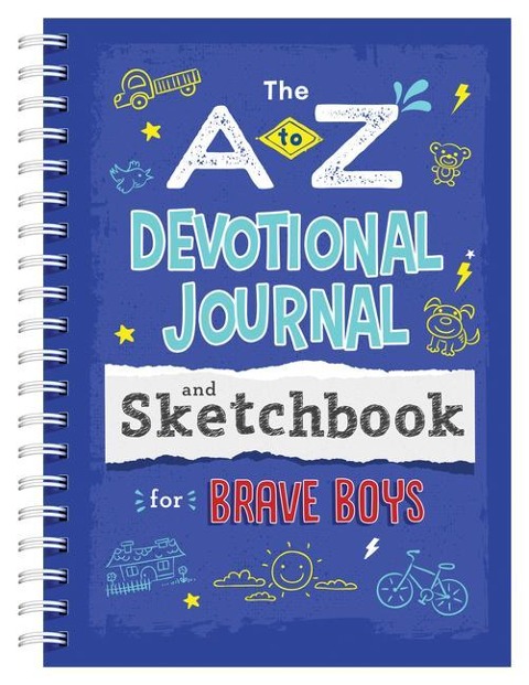 A to Z Devotional Journal and Sketchbook for Brave Boys - Matt Koceich